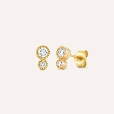 Lab-Grown Diamond Duo Stud Earrings
