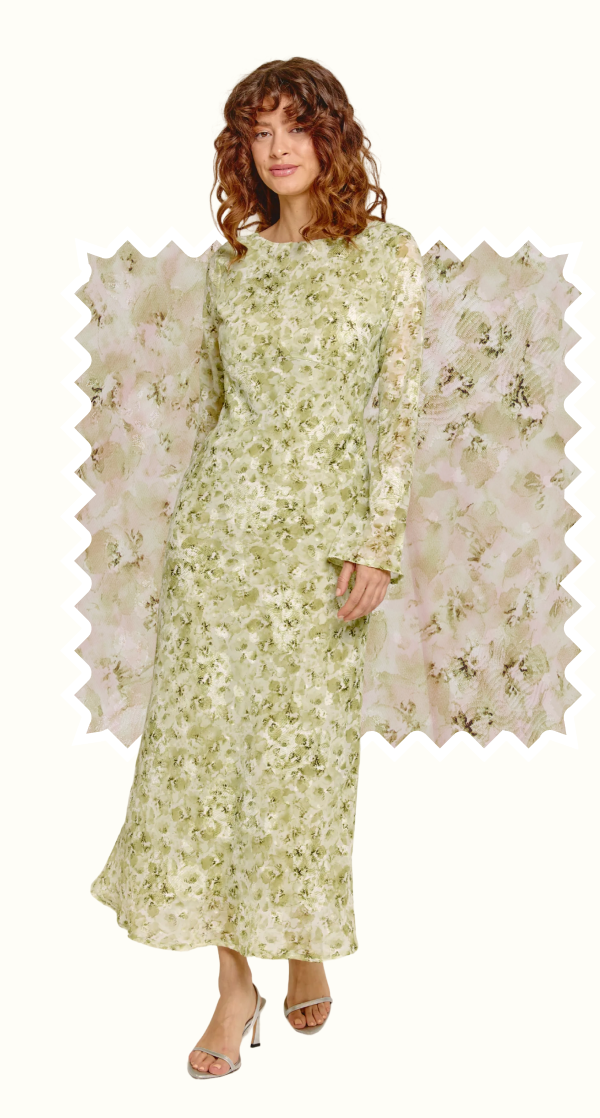 Green Bias Cowl Back Maxi Dress