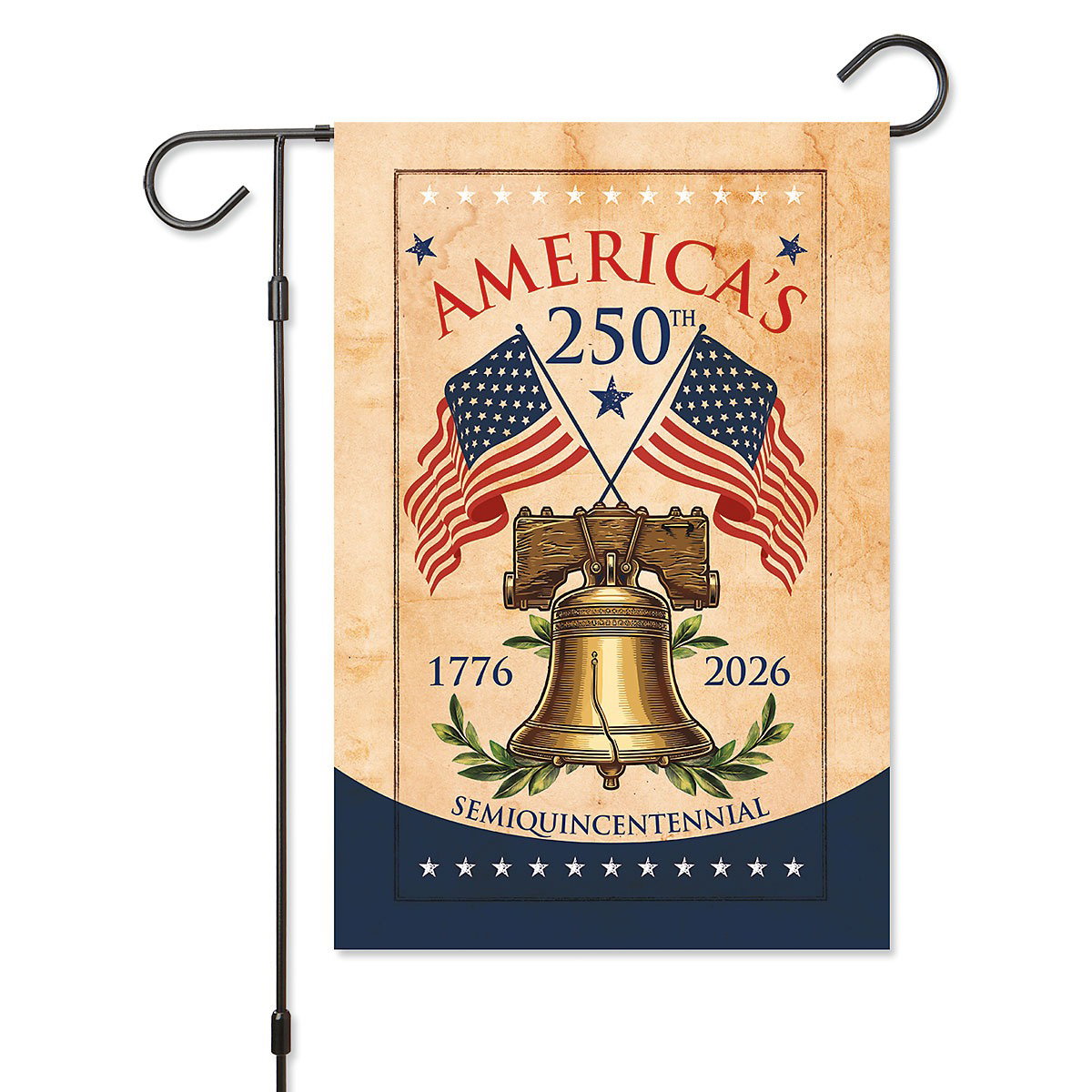 Image of Liberty Bell Garden Flag