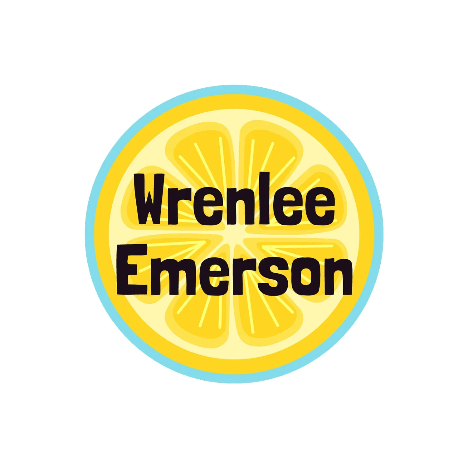 Image of Lemons Name Labels
