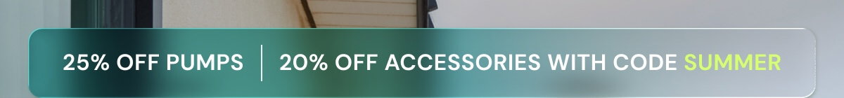 20% Off Accessories with Code Summer