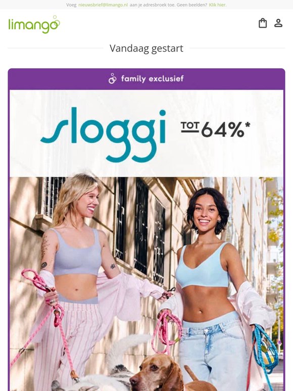 Sloggi tot -64% 💜 Noppies, Hugo Boss, Marc Jacobs 👀