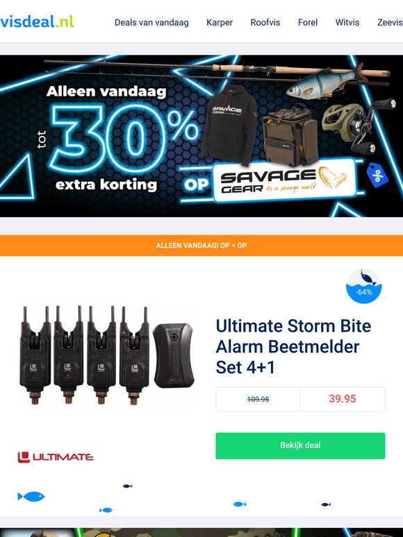 🐊 Bijt je vast in deze deals!