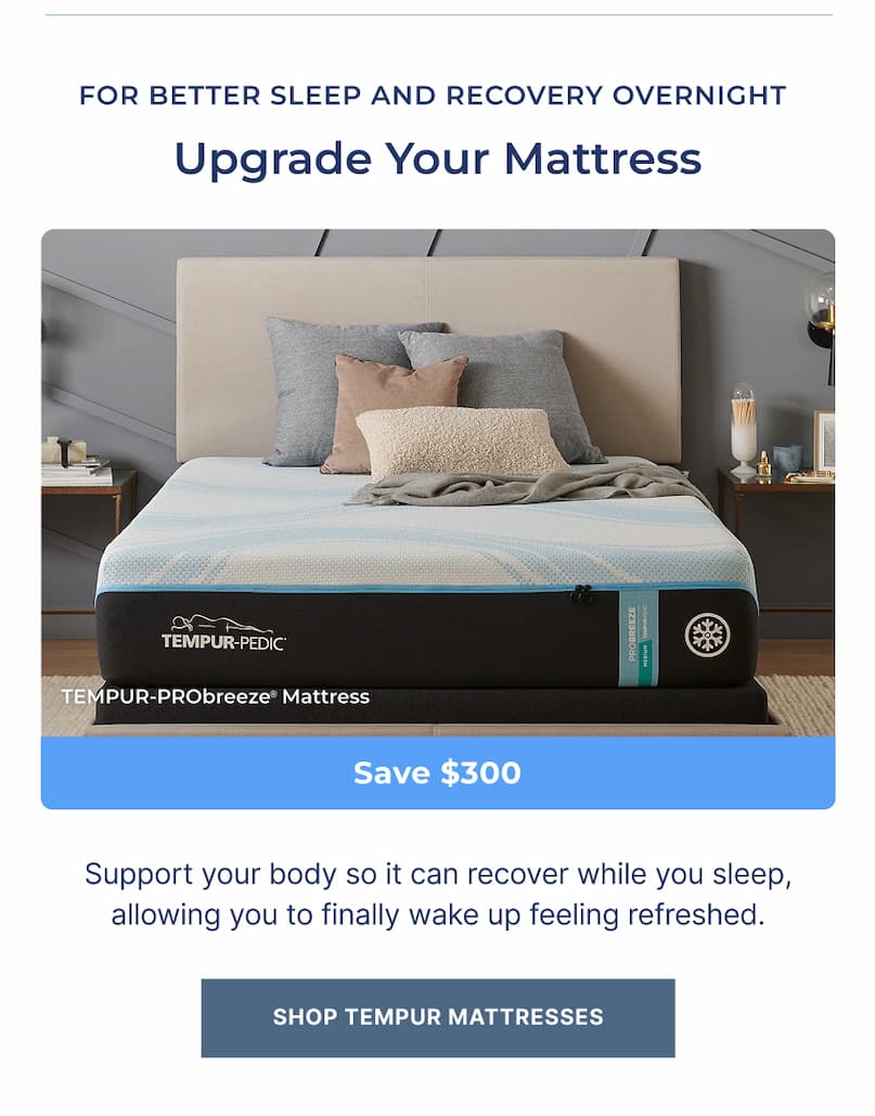 for better sleep and recovery upgrade your mattress