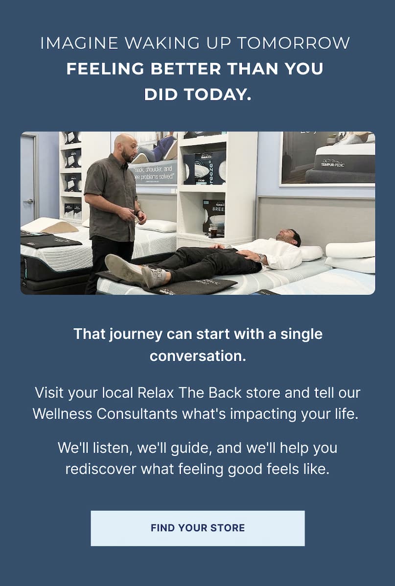 visit your local relax the back store