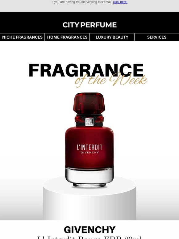 ✨ Fragrance of the Week: Givenchy L’Interdit Rouge
