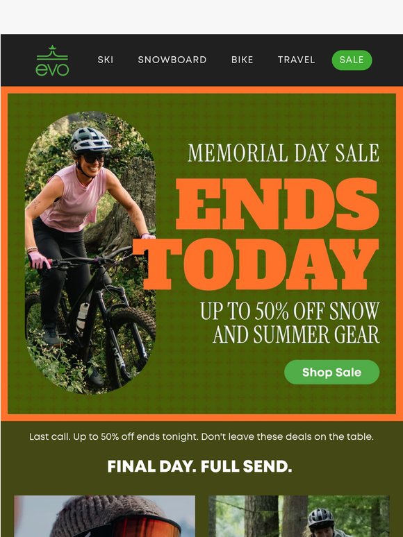 ❗Memorial Day Sale Ends Today