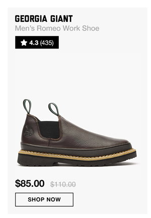Men's Georgia Giant Romeo - $85