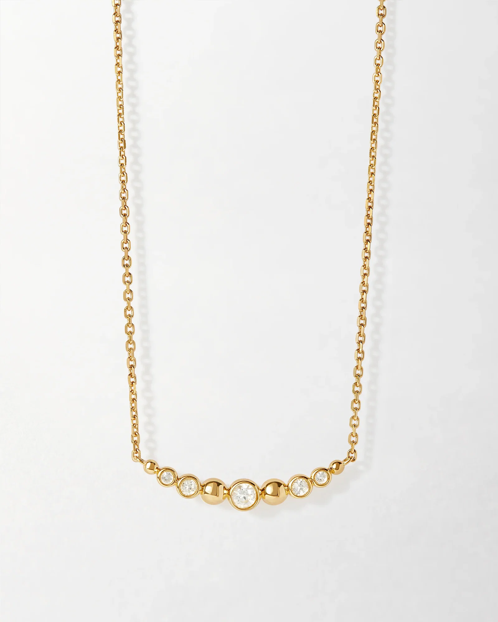 Image of White Sapphire Necklace
