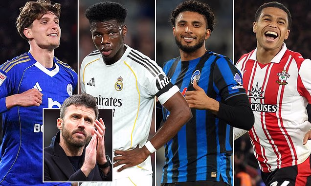 Man United transfer briefing: Ederson close to sealing £38.8m deal as Michael Carrick's first signing, the two young Championship stars United want and why midfield target Aurelien Tchouameni could be pushed out at Real Madrid