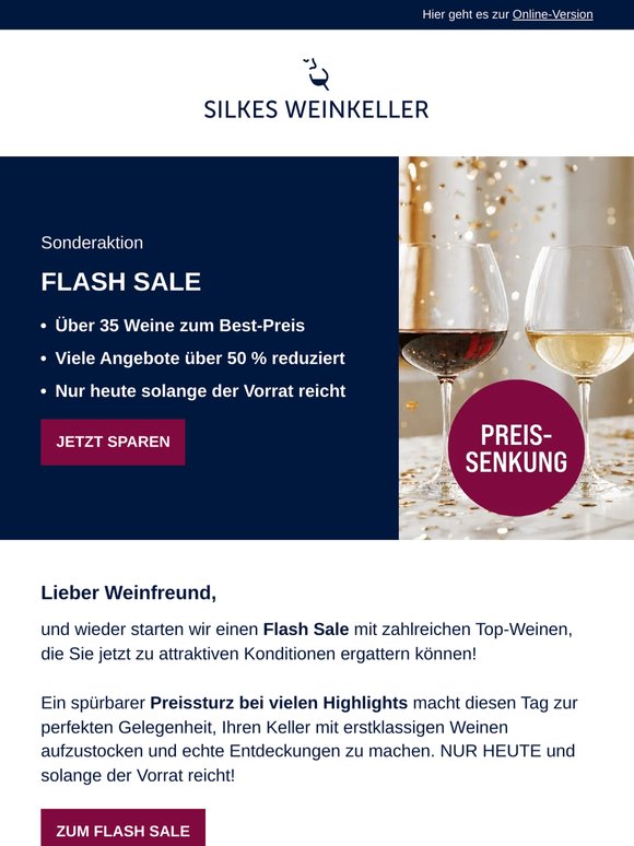 Preissturz: Flash-Sale mit riesigen Rabatten!