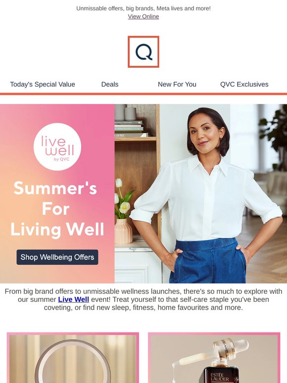 For everything wellbeing, our Live Well event is here! 💚