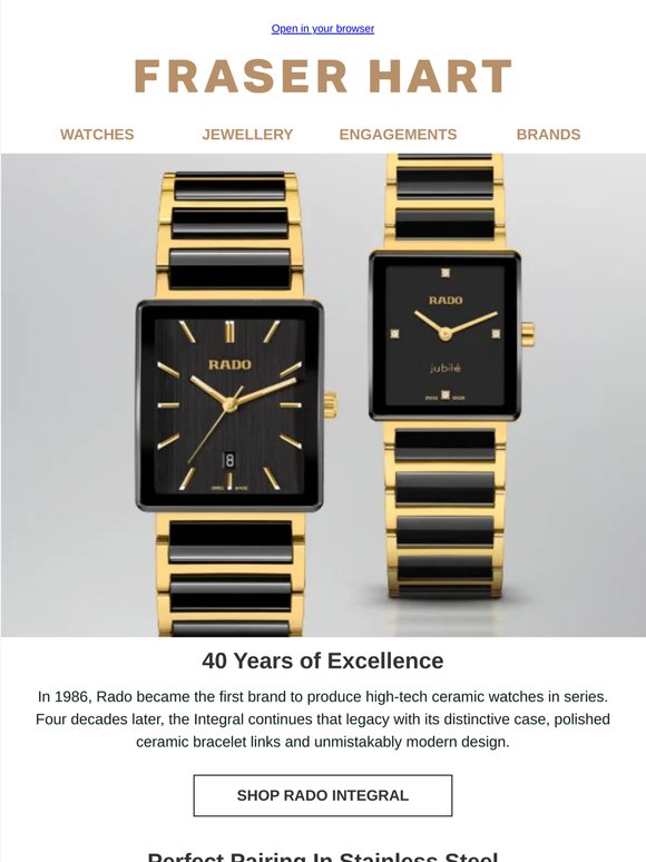 40 Years of Rado Integral