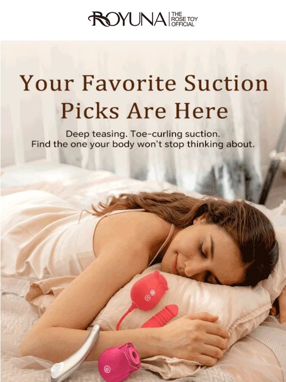 Your Favorite Suction Picks Are Here 👀