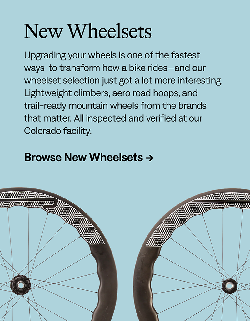 New Wheelsets