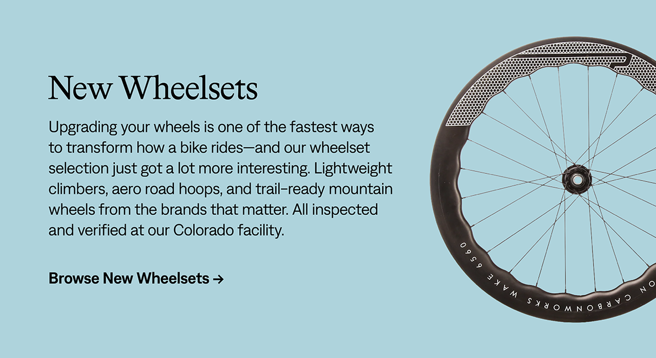 New Wheelsets