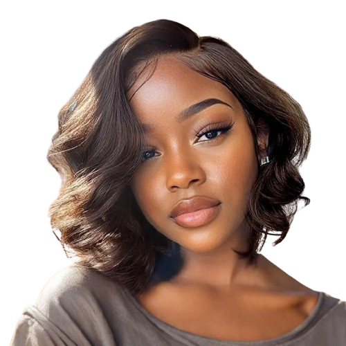 Wear and Go Wigs Pixie Cut Wig Short Bob Hairstyles Pre Cut Lace Glueless Human Hair Wigs