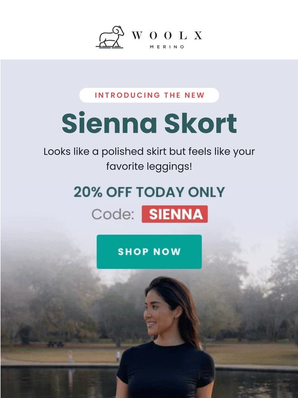 NEW Sienna Skort!