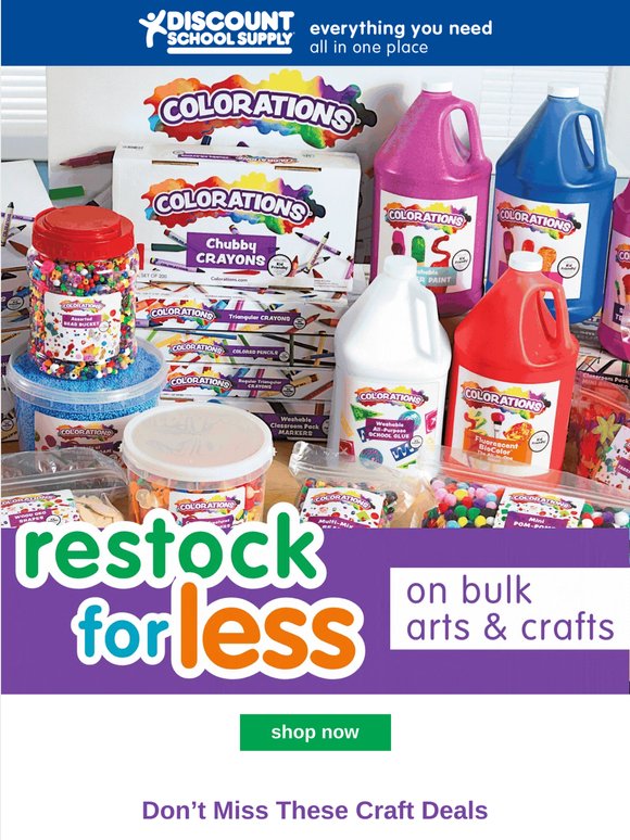 Value packs save time and money!