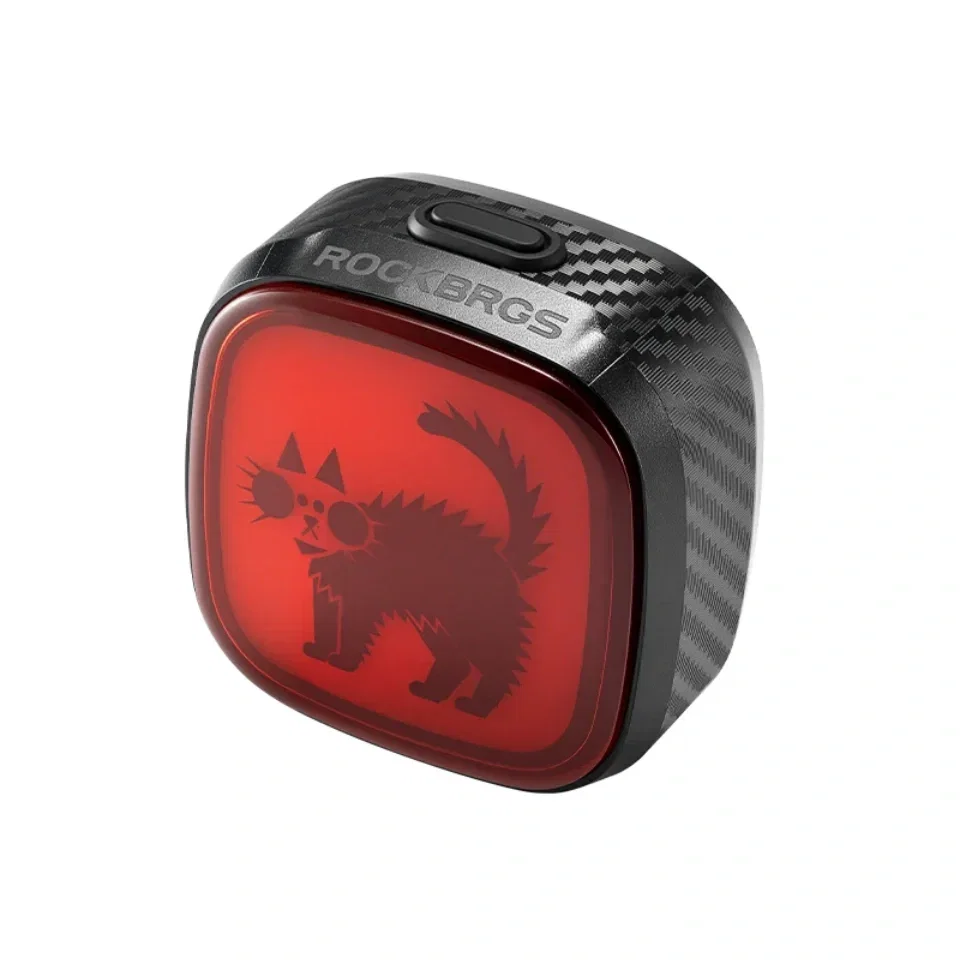 Image of Safe Night Riding Emoji Tail Light IPX5