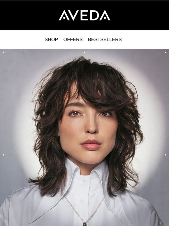 Meet the spray behind undone hair
