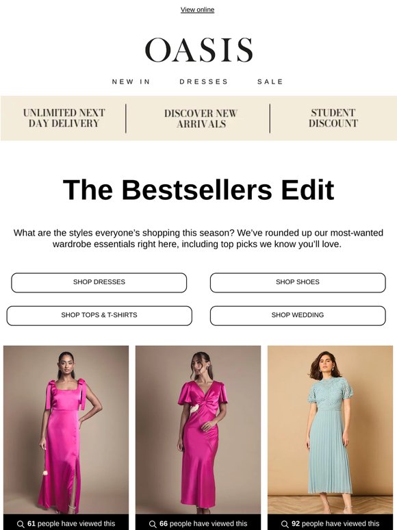 Sought-After Styles Inside