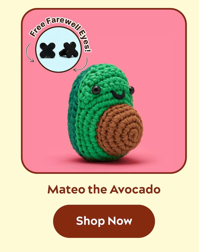 Mateo the Avocado Crochet Kit