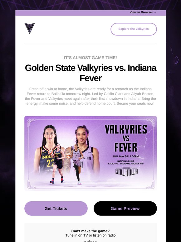 The Fever Return to Ballhalla Tomorrow 🔥