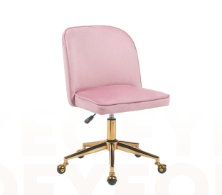 Ovela Monty Velvet Office Chair Product Image