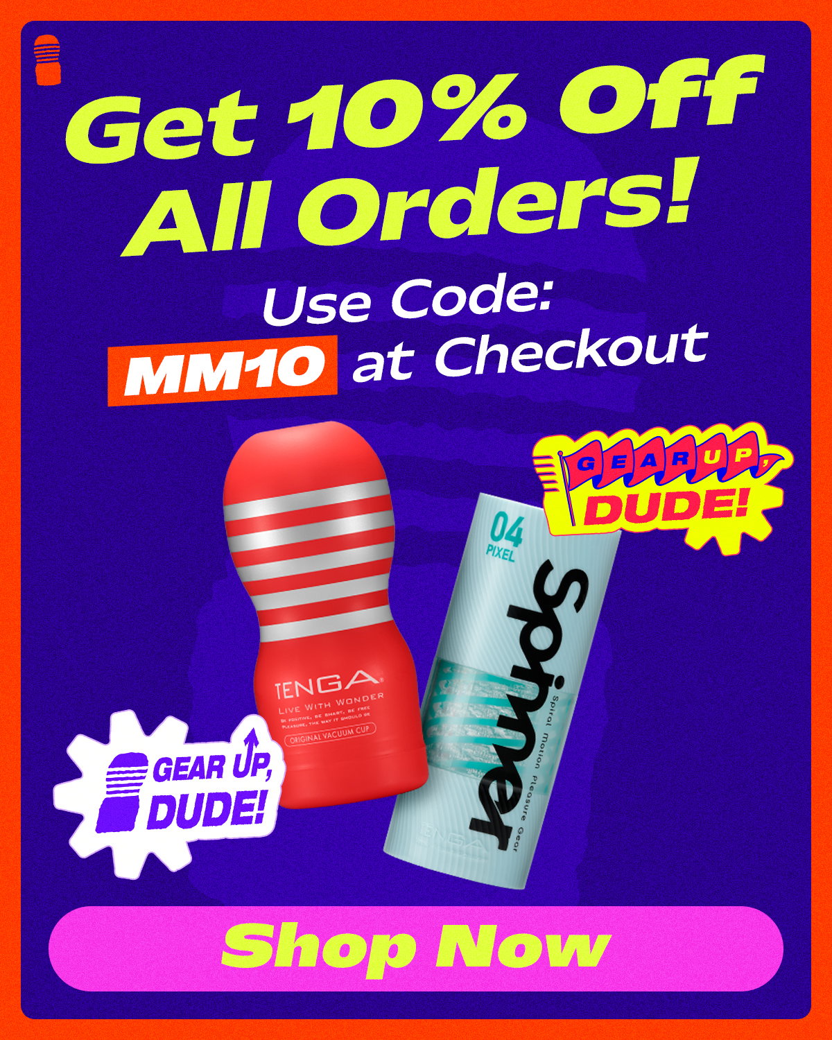 Get 10% Off All Orders! Use Code: MM10 at Checkout. Shop Now
