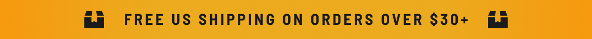 Free US Shipping on orders over $30+