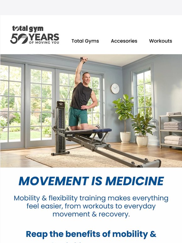 Movement is medicine