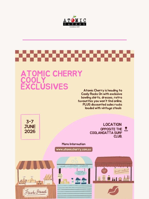 Atomic Cherry x Cooly Rocks On