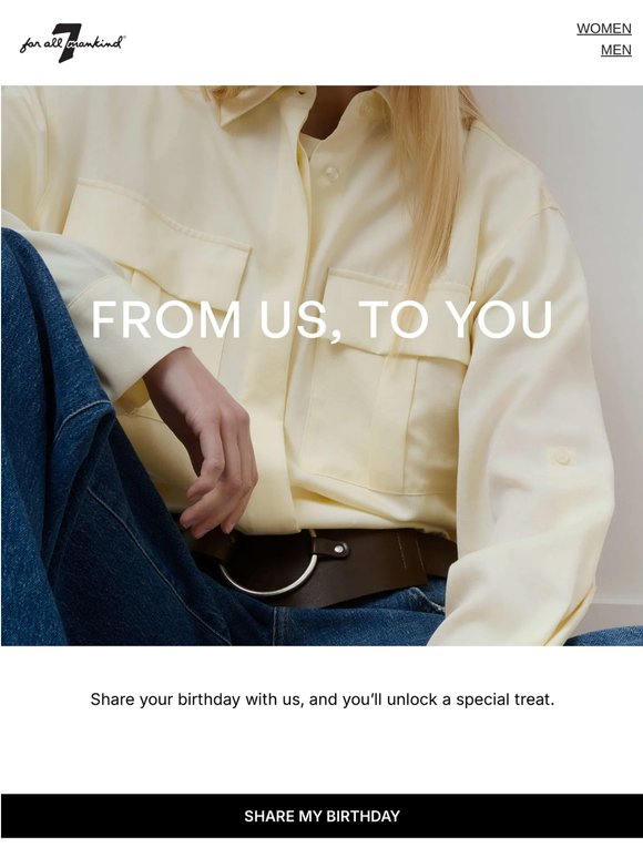 We Want to Celebrate You!