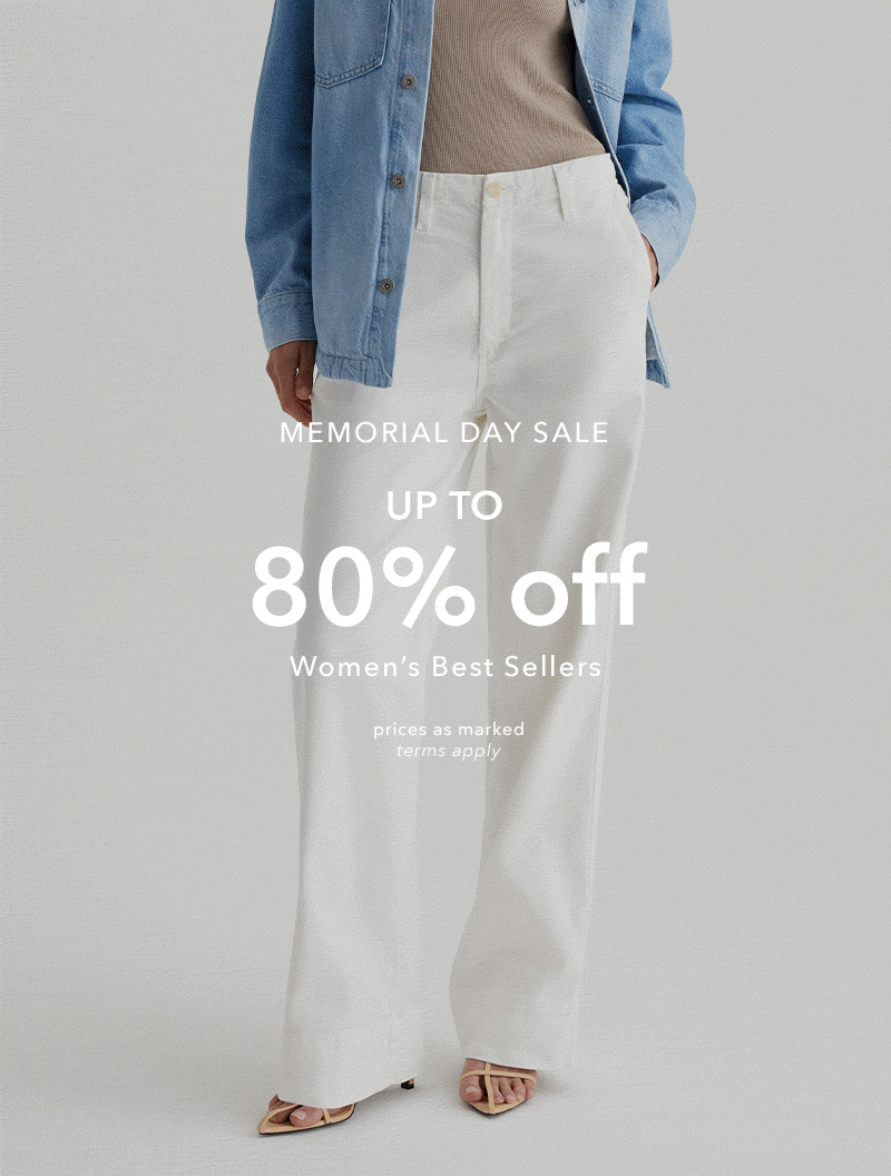 Up to 80% off Women's Best Sellers