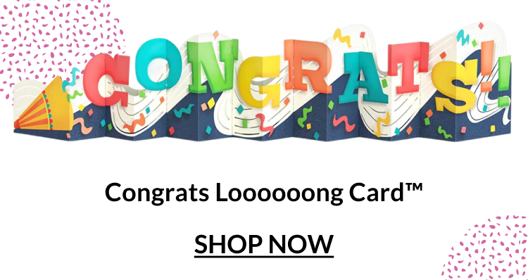 Congrats Loooooong Card.