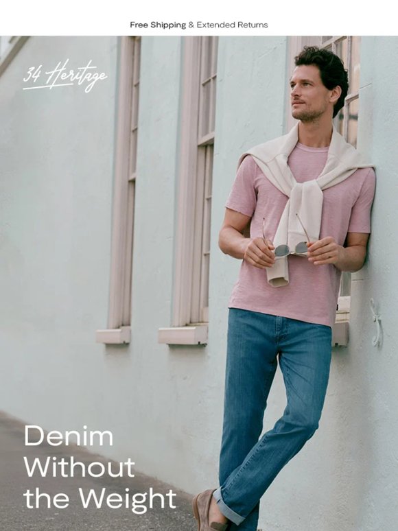 Our Lightest Denim Yet