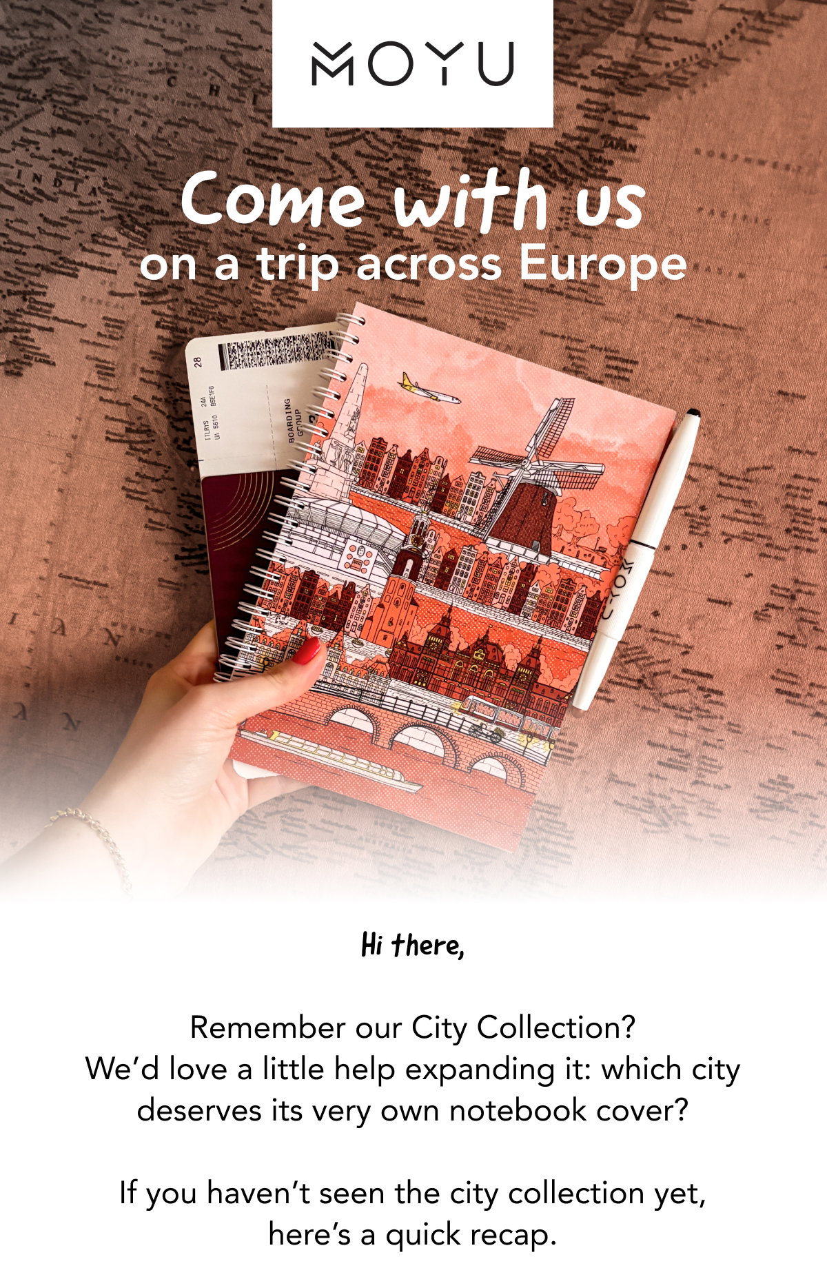 Come with us on a trip