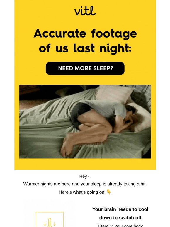 Why warm nights are harder on your body than you think 🌙