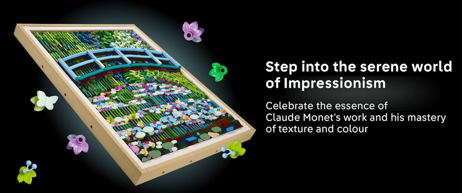LEGO® Art Claude Monet – Bridge over a Pond of Water Lilies