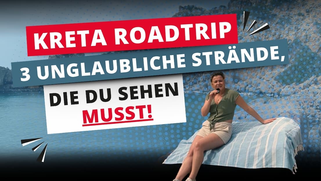 YouTube: Kreta Roadtrip - 3 unglaubliche Strände