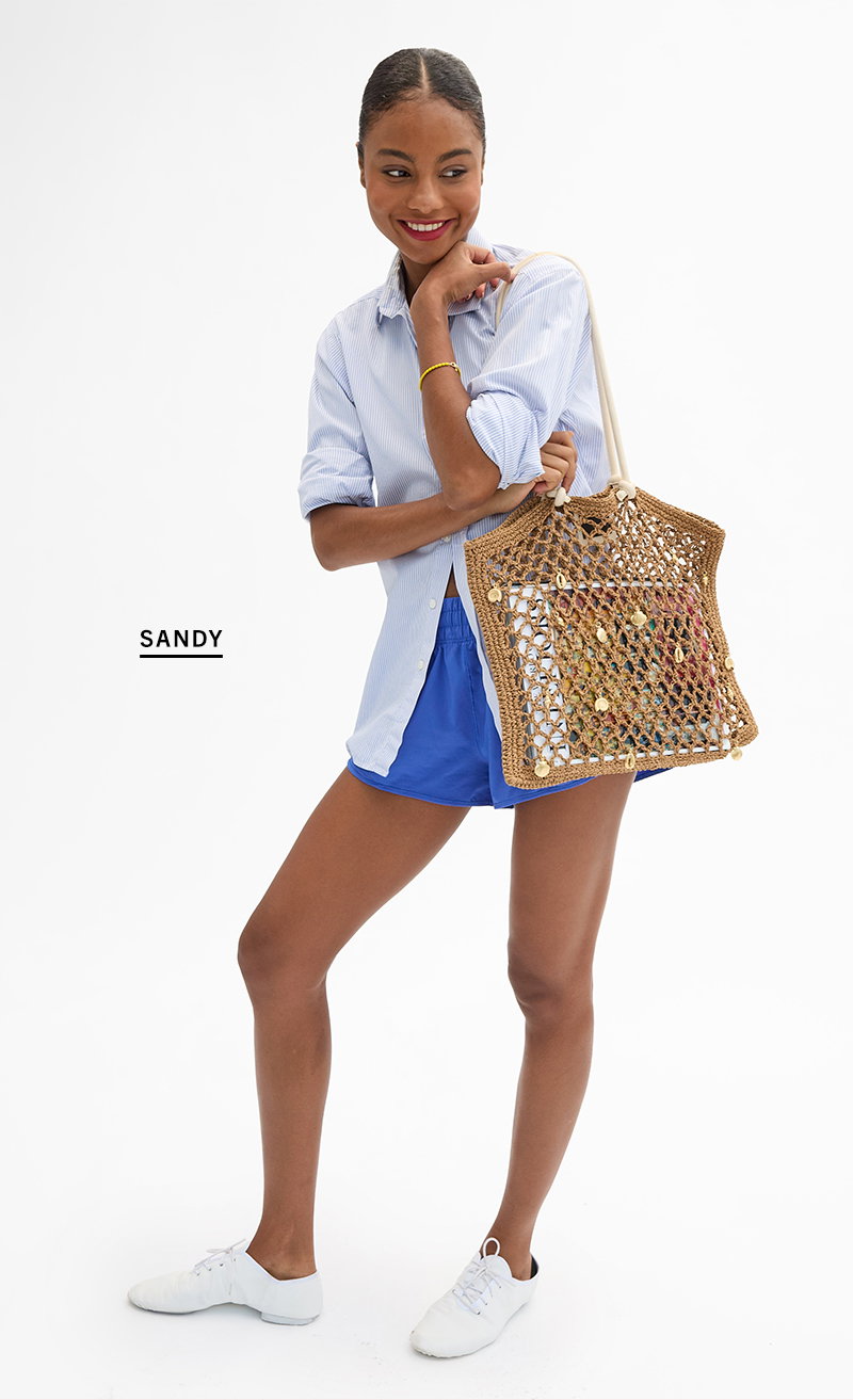 Sandy in Palm Twisted Raffia