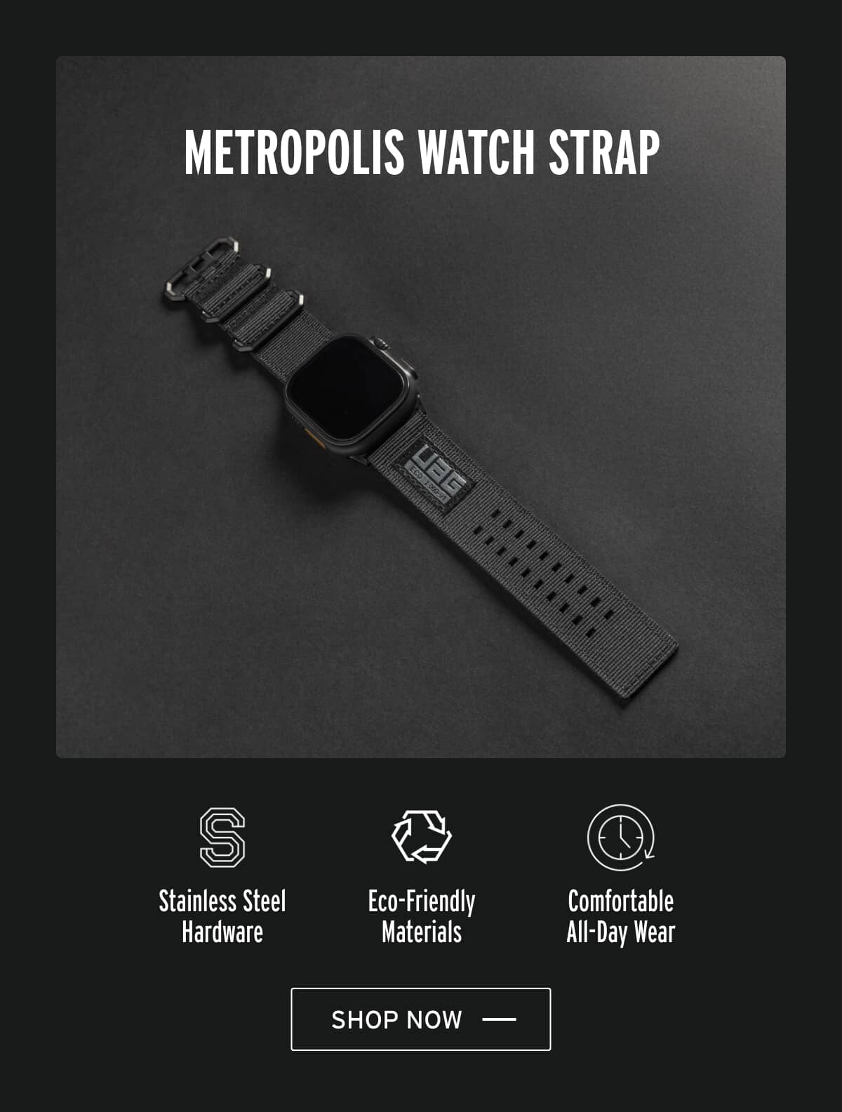 Urban Armor Gear: Civilian Silicone Watch Strap