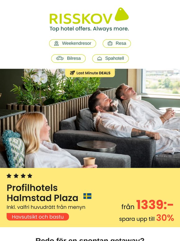 ⏰ Sista chansen till veckans bästa Last Minute-deals 💥