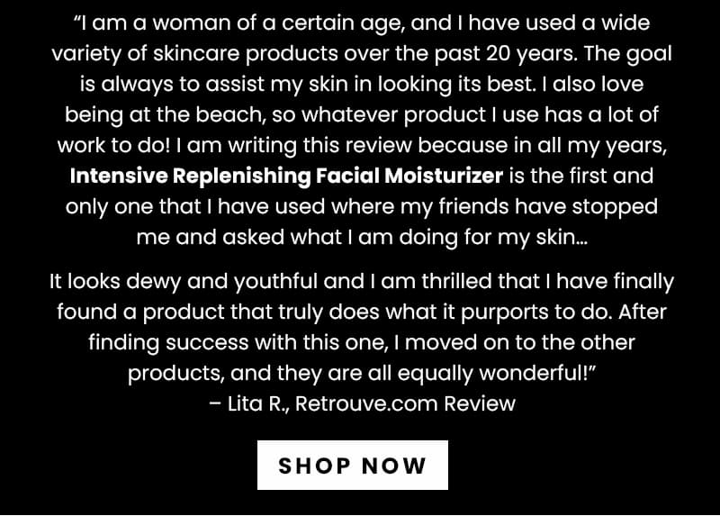Intensive Replenishing Facial Moisturizer
