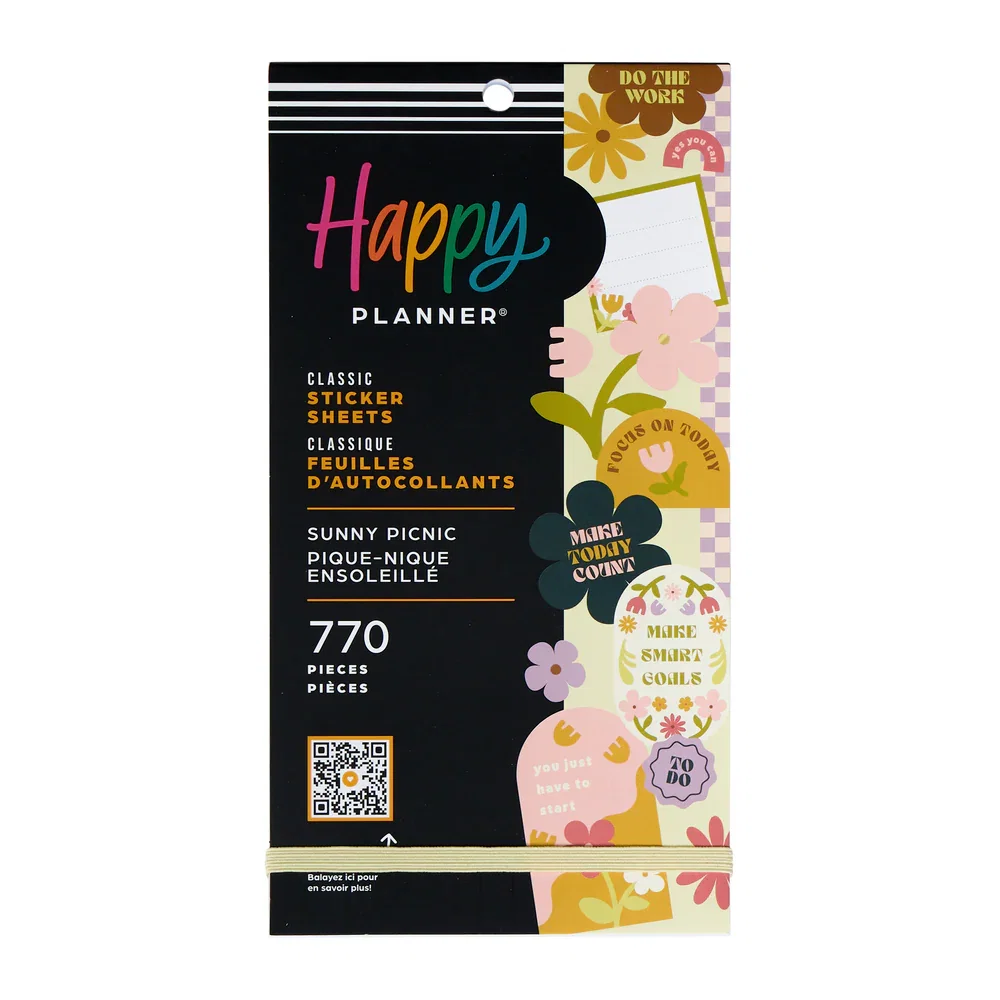 Image of Sunny Picnic Student - Value Pack Stickers