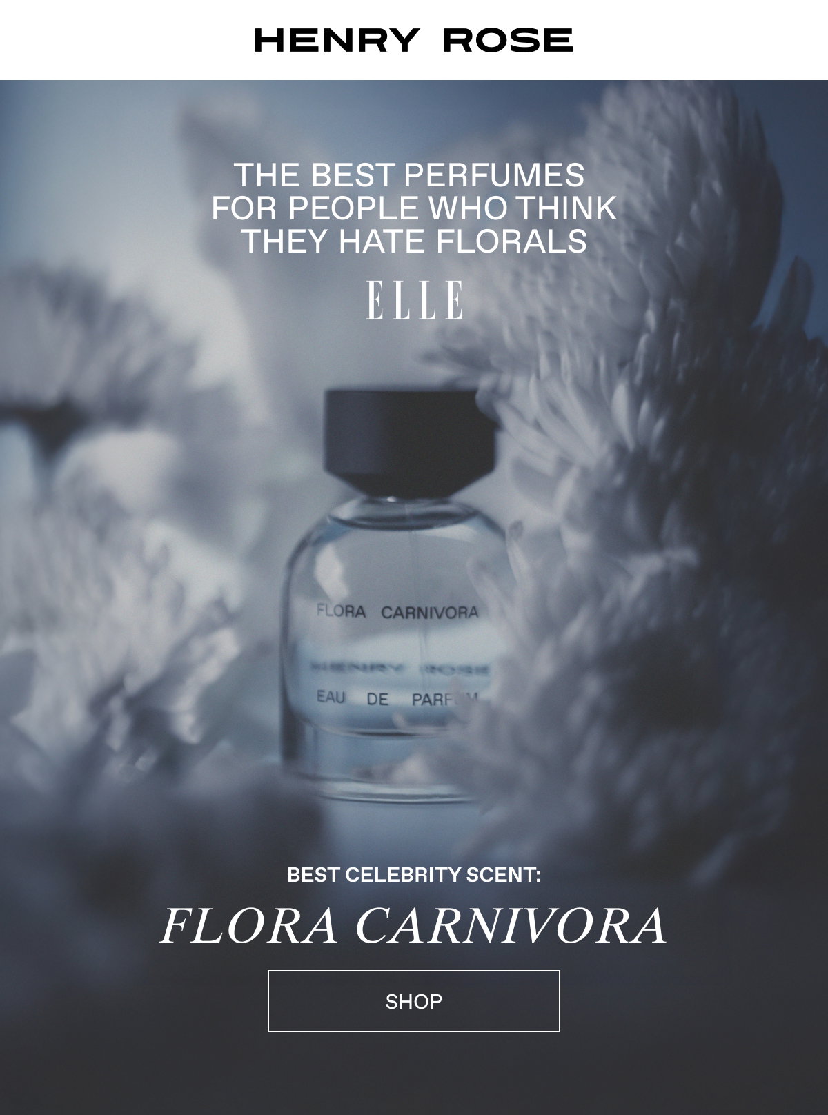 Shop Henry Rose Flora Carnivora. For people who think they hate florals.