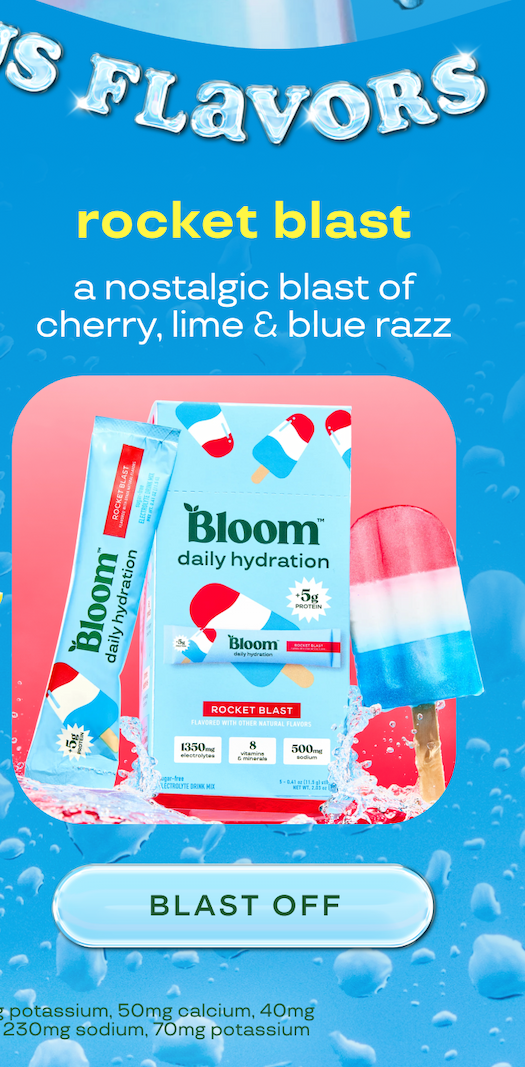 New Daily Hydration - the better replenisher with 5g of protein