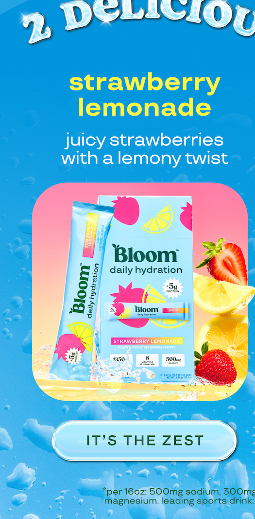 New Daily Hydration - the better replenisher with 5g of protein