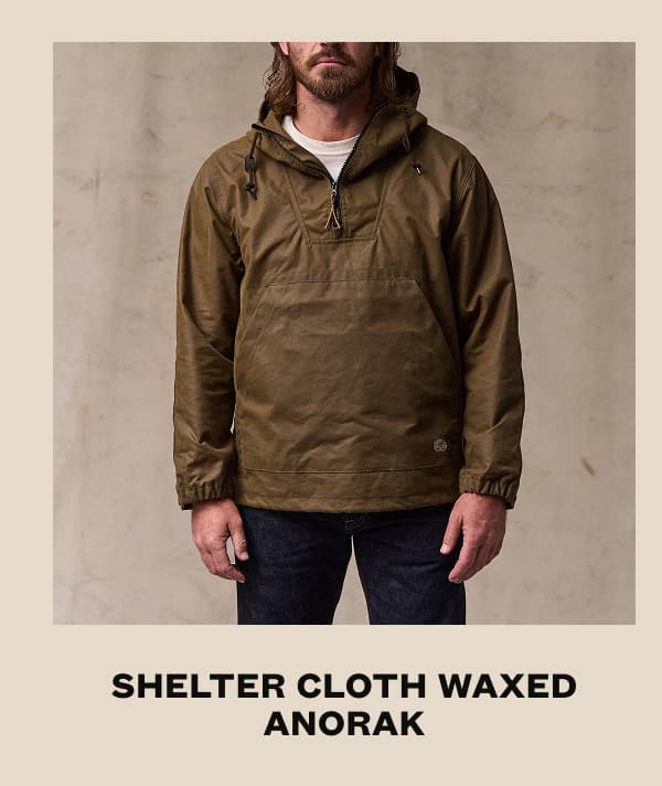 Shelter Cloth Waxed Anorak 